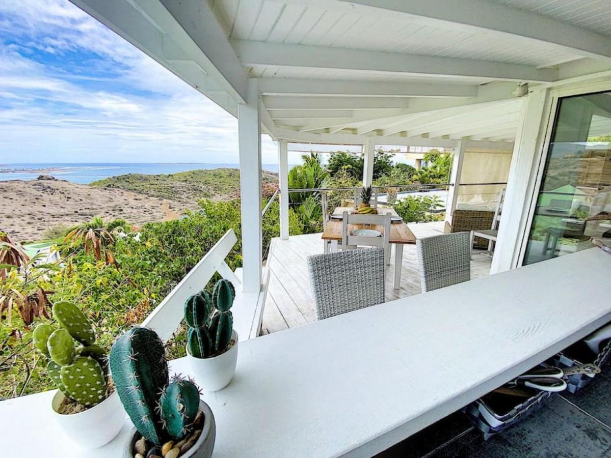 Villa Cazou, Sea View, Private Pool, Wifi 100Mbps Oyster Pond エクステリア 写真