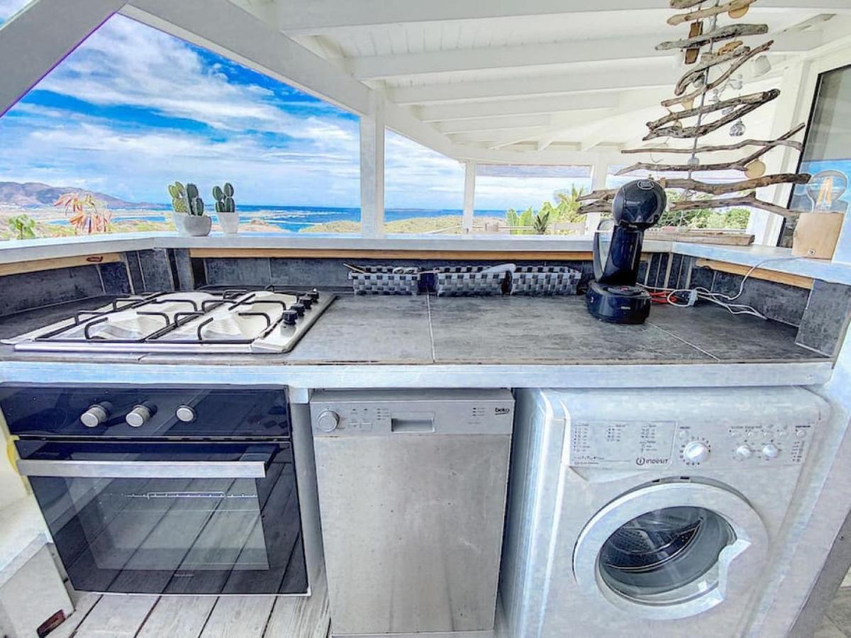 Villa Cazou, Sea View, Private Pool, Wifi 100Mbps Oyster Pond エクステリア 写真