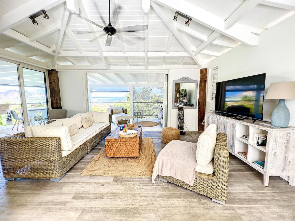 Villa Cazou, Sea View, Private Pool, Wifi 100Mbps Oyster Pond エクステリア 写真